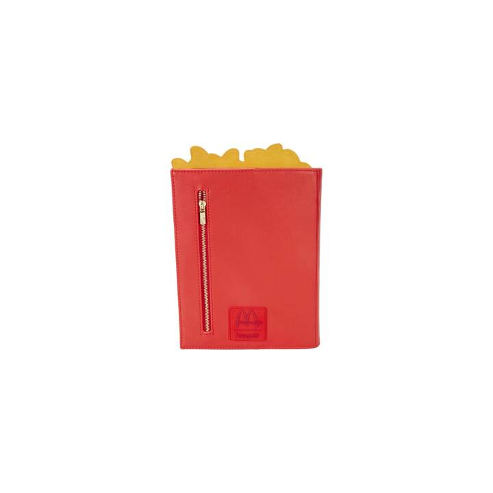LOUNGEFLY Carnets McDonald's: French Fries (13 cm x 20 cm, Ligné)