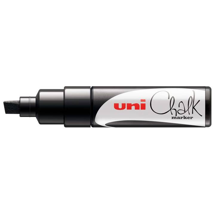 UNI-BALL Marcatore gesso Posca (Nero, 1 pezzo)