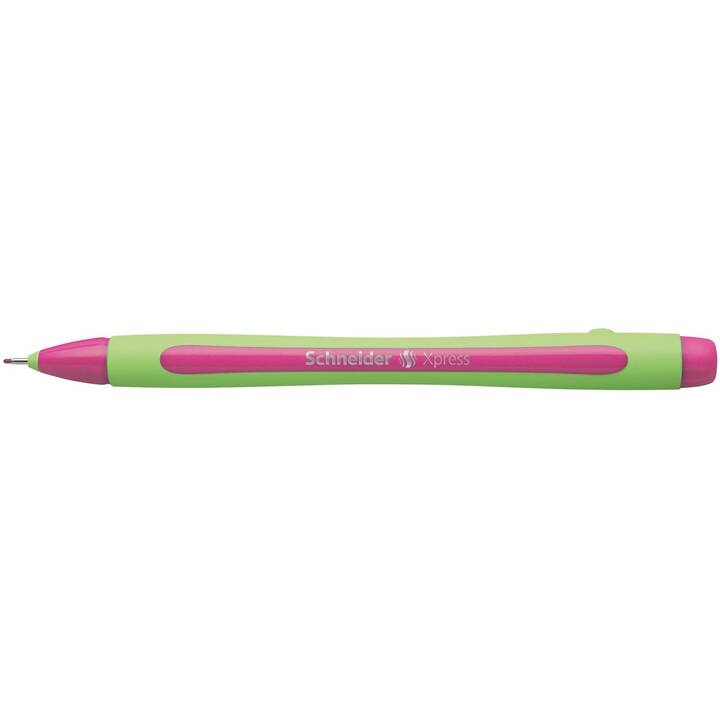 SCHNEIDER Xpress Penna a fibra (Pink, 10 pezzo)