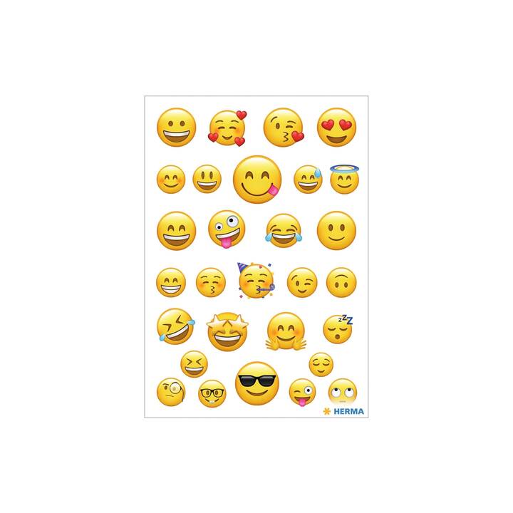 HERMA Autocollant Lovely Emojis (Smiley)