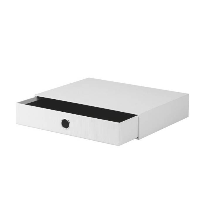 RÖSSLER PAPIER Büroschubladenbox S.O.H.O. (A4, 335 mm  x 252 mm  x 65 mm, Weiss)