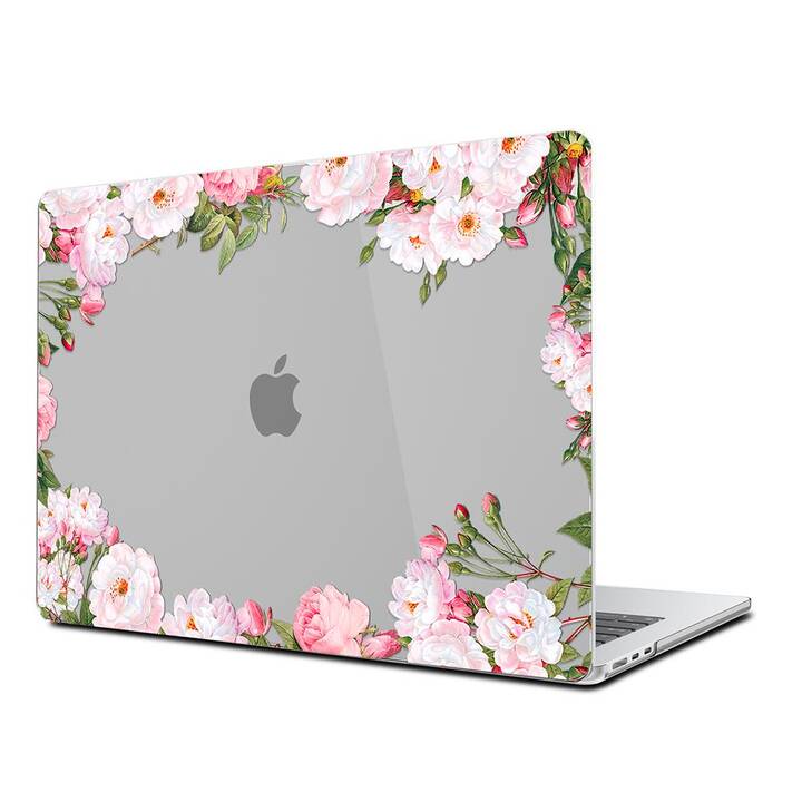 EG Hardcase (MacBook Air 13" M3 2024, Fiore, Rosa)