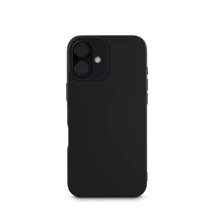 HAMA Backcover Fantastic Feel (iPhone 16, Noir)