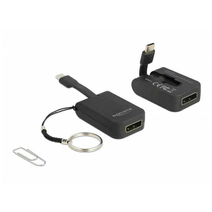 DELOCK Adapter (USB C, DisplayPort, 0.03 m)