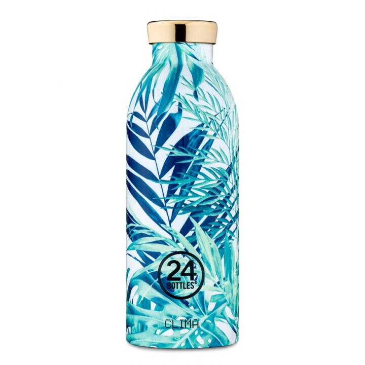 24BOTTLES Bottiglia sottovuoto Clima Lush (0.5 l, Verde, Blu, Bianco, Multicolore)