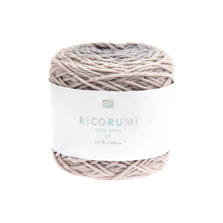 RICO DESIGN Laine Spin Spin  (50 g, Gris)