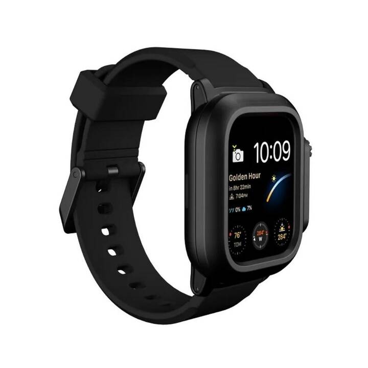 EG Armband (Apple Watch 44 mm, Schwarz)