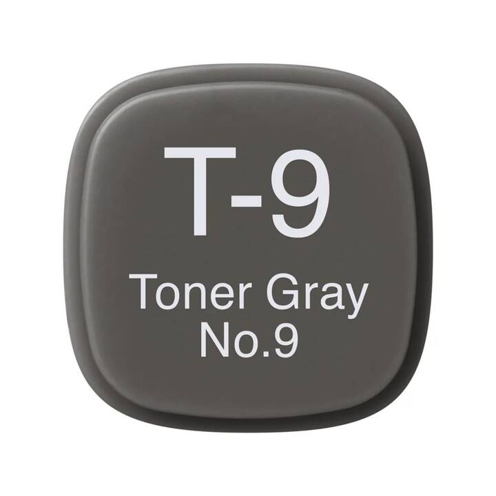 COPIC Marcatori di grafico Classic T-9 Toner Grey No.9 (Grigio, 1 pezzo)