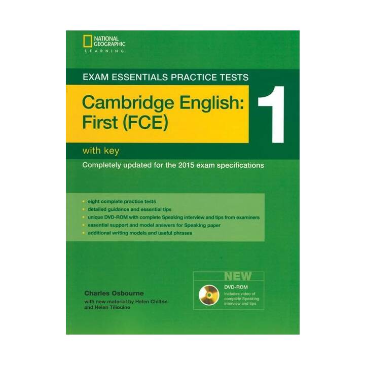 Exam Essentials Practice Tests: Cambridge English First 1 with Key and DVD-ROM