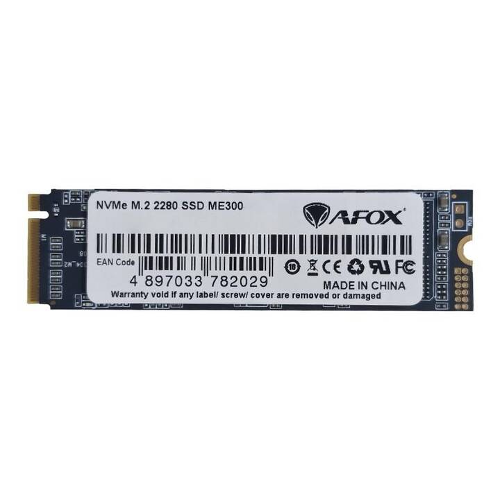 AFOX ME300-256GN (PCI Express, 256 GB, Noir)