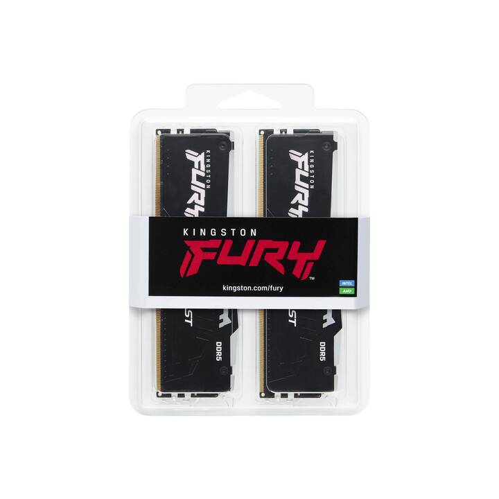 KINGSTON TECHNOLOGY Fury Beast RGB KF552C40BBAK2-32 (2 x 16 GB, DDR5 5200 MHz, DIMM 288-Pin)