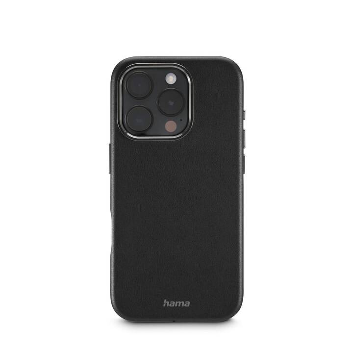 HAMA Backcover Eco Premium (iPhone 16 Pro, Noir)