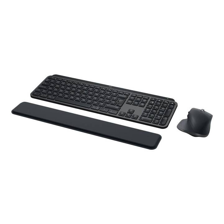 LOGITECH MX Keys S Combo (Bluetooth, USB, Frankreich, Kabellos)