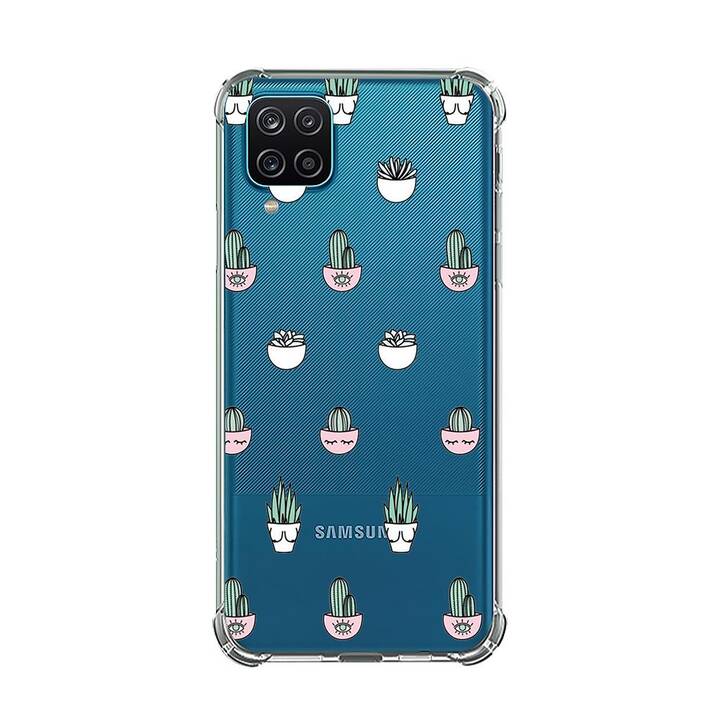 EG Backcover (Galaxy A22 5G, Caktus, Transparent)