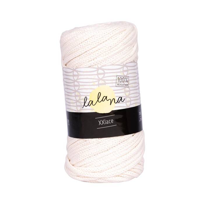 LALANA Wolle (200 g, Cream, Weiss)