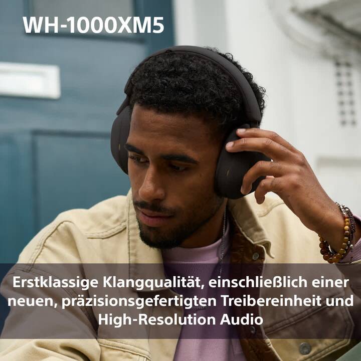 SONY WH-1000XM5 (ANC, Bluetooth 5.2, Blau)