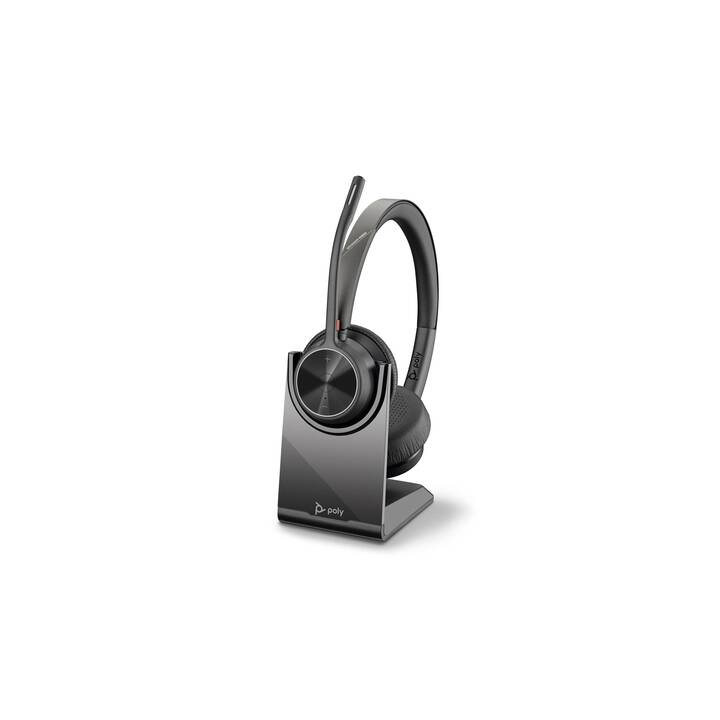 HP Casque micro de bureau Voyager 4320 (On-Ear, Sans fil, Noir)