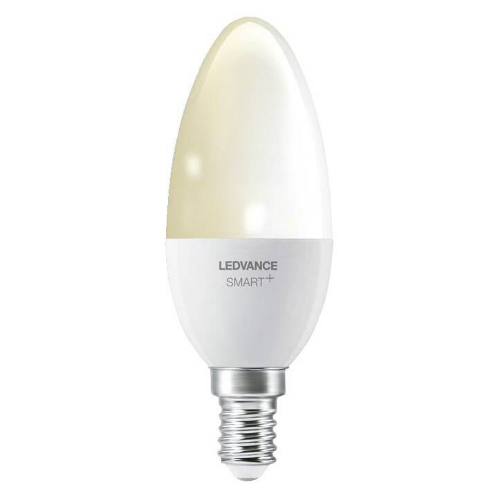 LEDVANCE LED Birne SMART+ Classic Candle (E14, Bluetooth, 5 W)