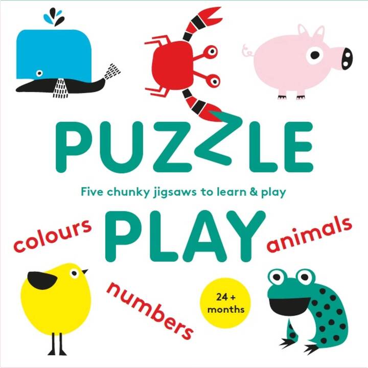 LAURENCE KING VERLAG Five Chunky Jigsaws to Learn  Puzzle