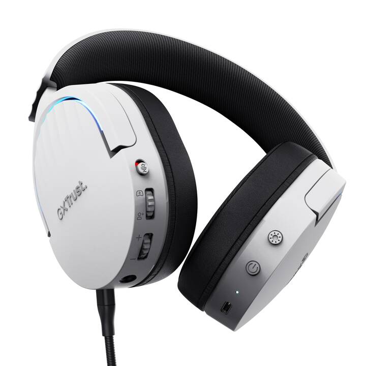 TRUST Gaming Headset GXT 491W Fayzo (Over-Ear, Kabel und Kabellos)