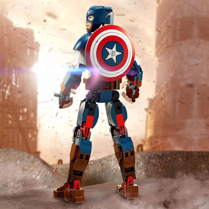 LEGO Marvel Super Heroes Captain America Baufigur (76258)