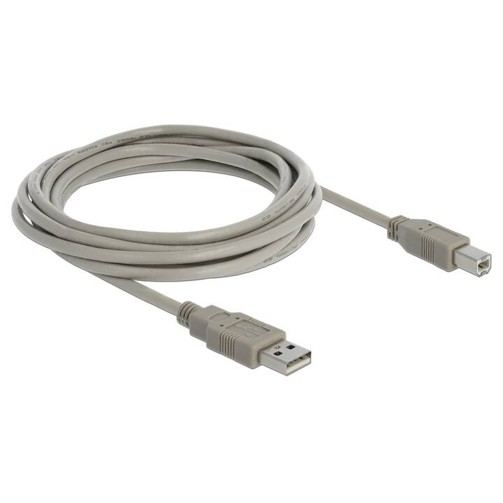 DELOCK USB-Kabel (USB 2.0 Typ-A, USB 2.0 Typ-B, 3 m)