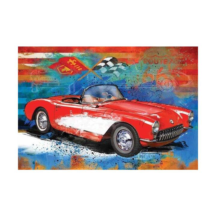 EUROGRAPHICS Corvette Cruising Puzzle (550 Stück)