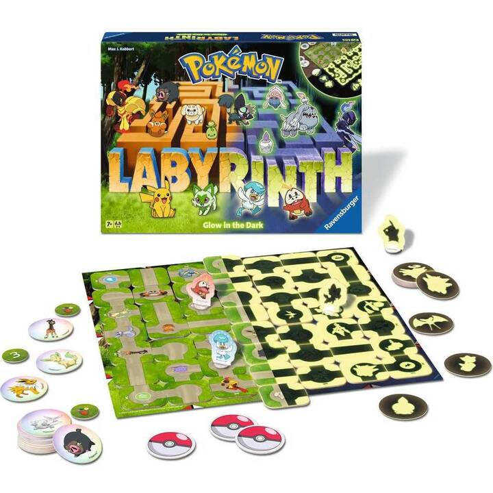 RAVENSBURGER Pokémon Labyrinth Glow in the Dark (DE, IT, FR)