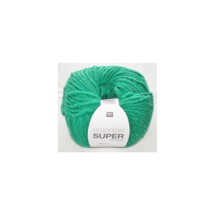 RICO DESIGN Wolle Essentials Super (100 g, Grün)