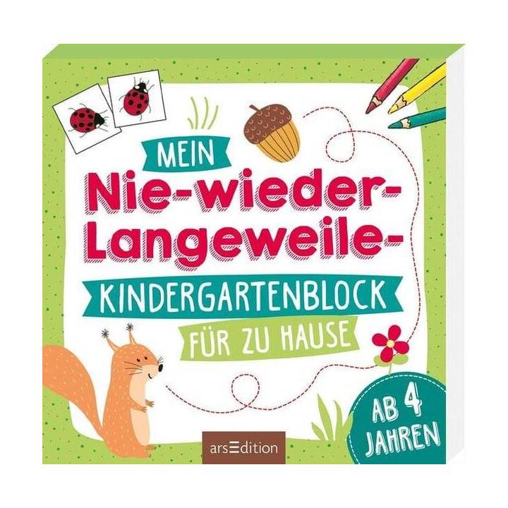 Mein Nie-wieder-Langweile-Kindergartenblock für zu Hause