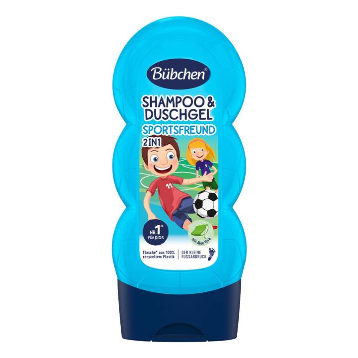 BÜBCHEN Shampoo Kids 2in1 Sportsfriend (Aloe Vera, 230 ml)