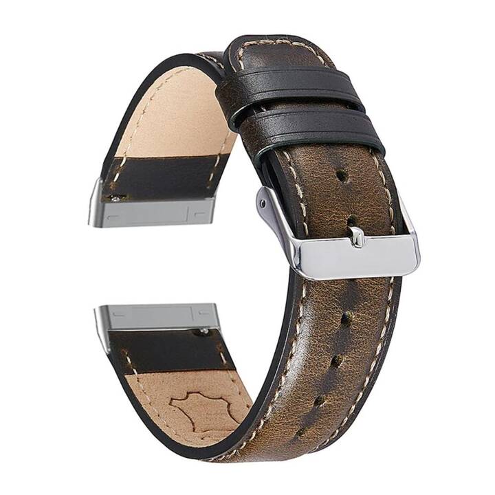EG Bracelet (Fitbit Versa 4, Brun)