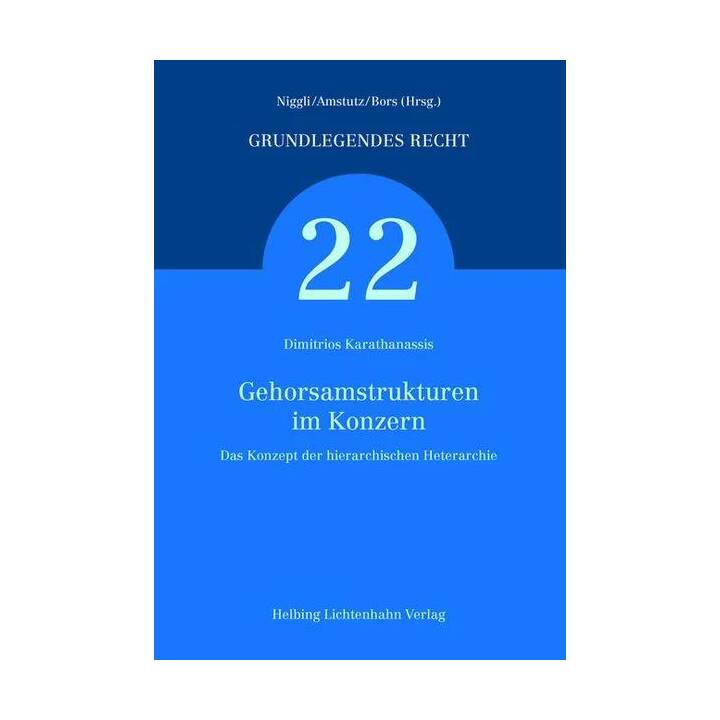 Gehorsamstrukturen im Konzern