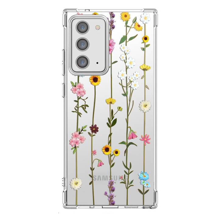 EG Backcover (Galaxy Note 20 Ultra, Fiore, Transparente)