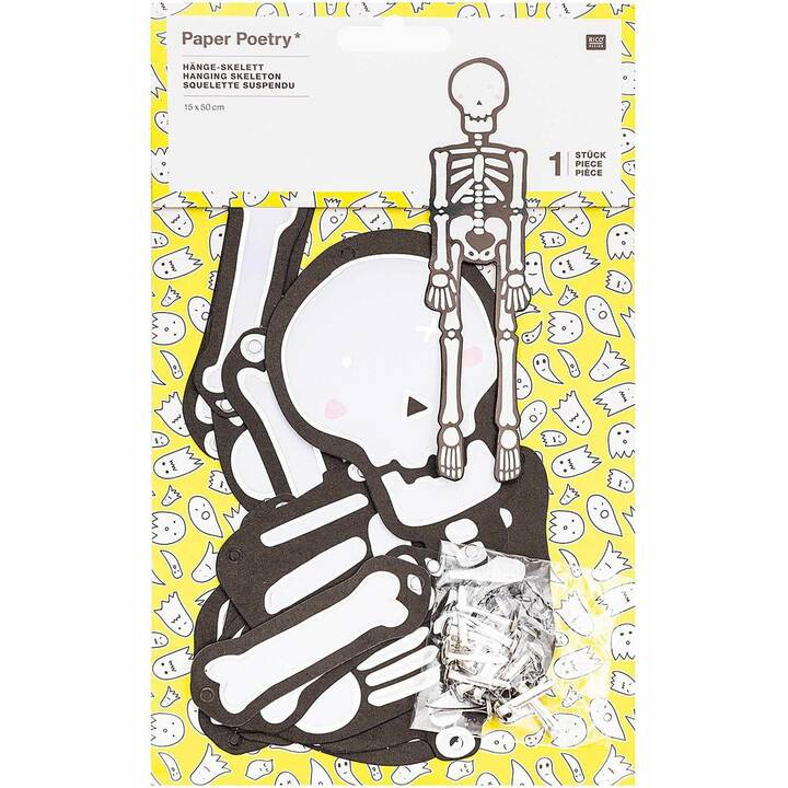 RICO DESIGN Gancio skeleton (1 pezzo)