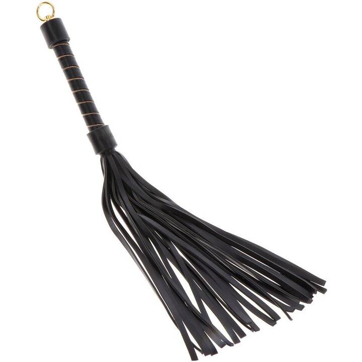 TABOOM VOGUE Flogger  Studded Whip (Schwarz)