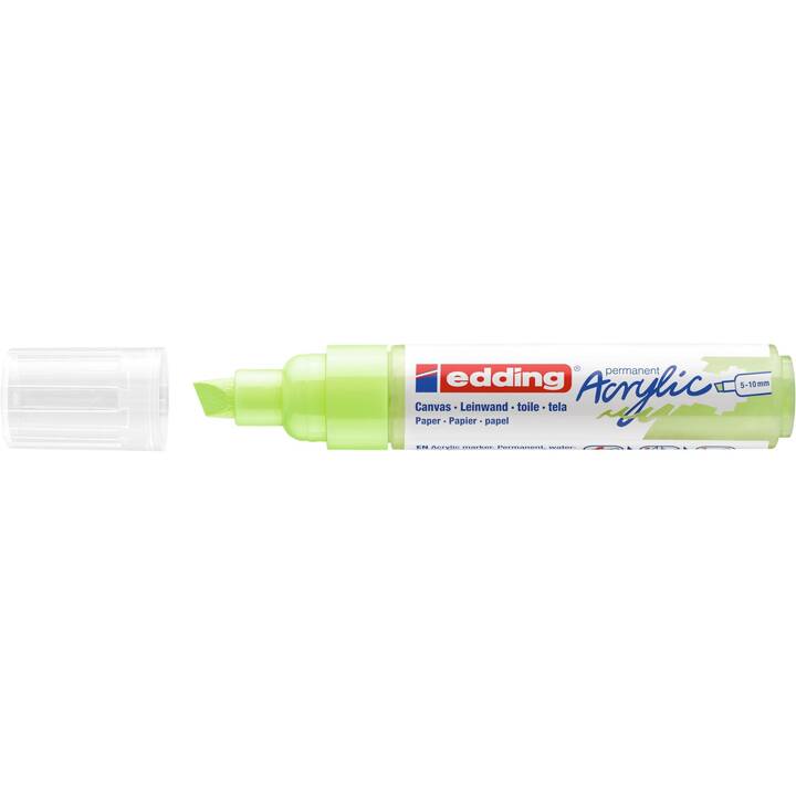 EDDING Marqueur acrylique 5000 (Vert, 1 pièce)