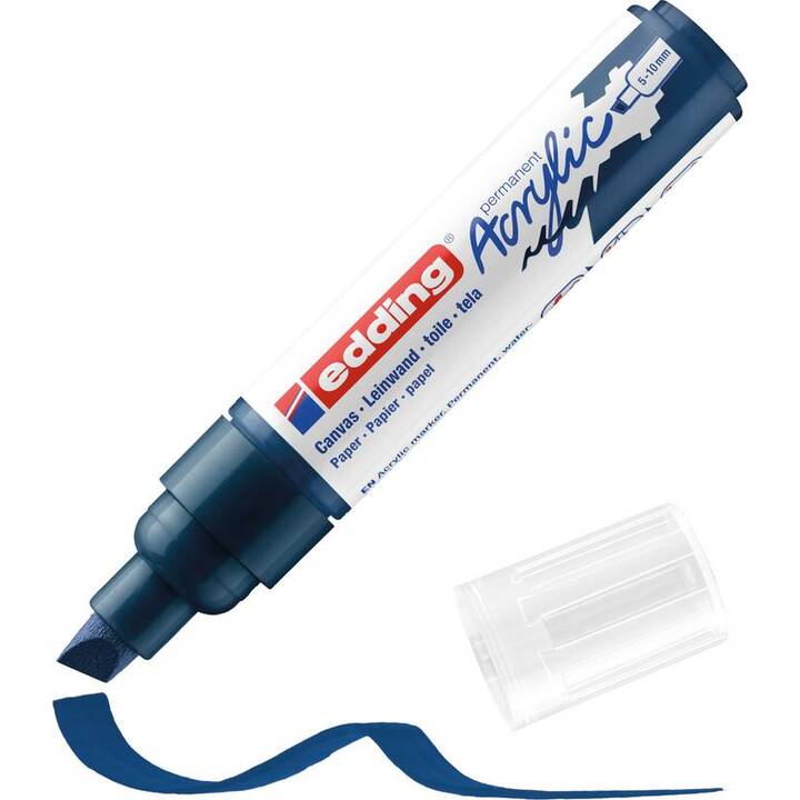 EDDING Acrylmarker 5000 (Blau, 1 Stück)