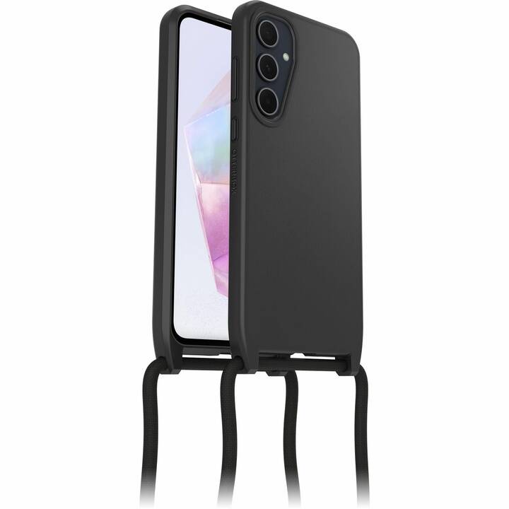 OTTERBOX Backcover mit Kordel React Series (Galaxy A35, Schwarz)