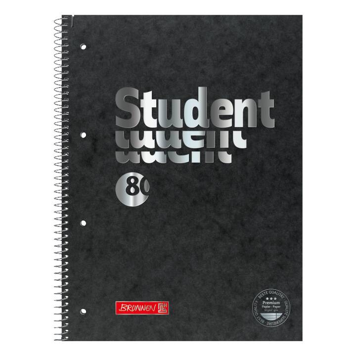 BRUNNEN Carnets Premium Fact (A4, Ligné)