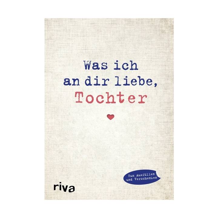 RIVA VERLAG Poesiealbum (17.4 cm x 1.2 cm x 24.5 cm, Weiss)