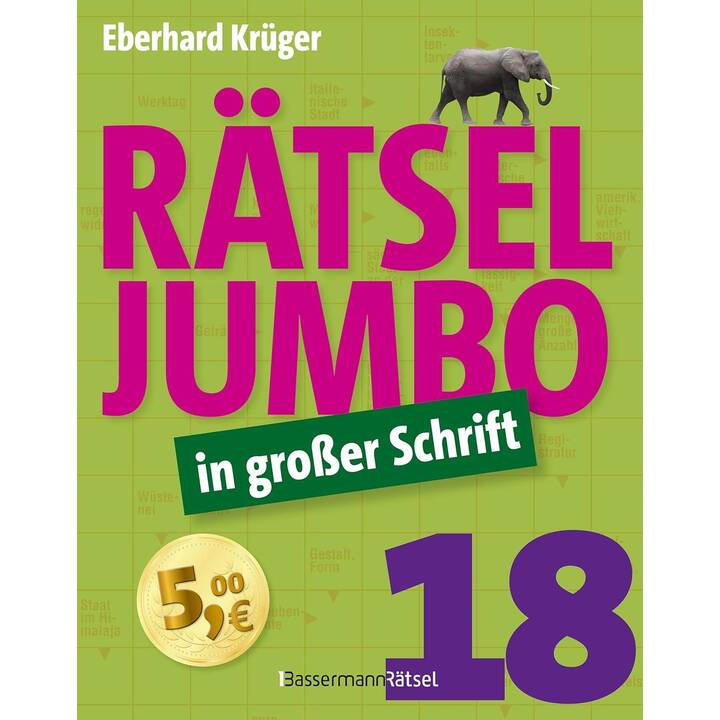 Rätseljumbo in grosser Schrift 18