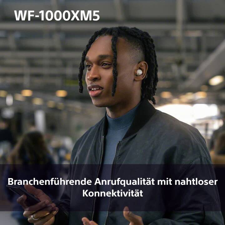 SONY WF-1000XM5 (ANC, Bluetooth 5.3, Schwarz)