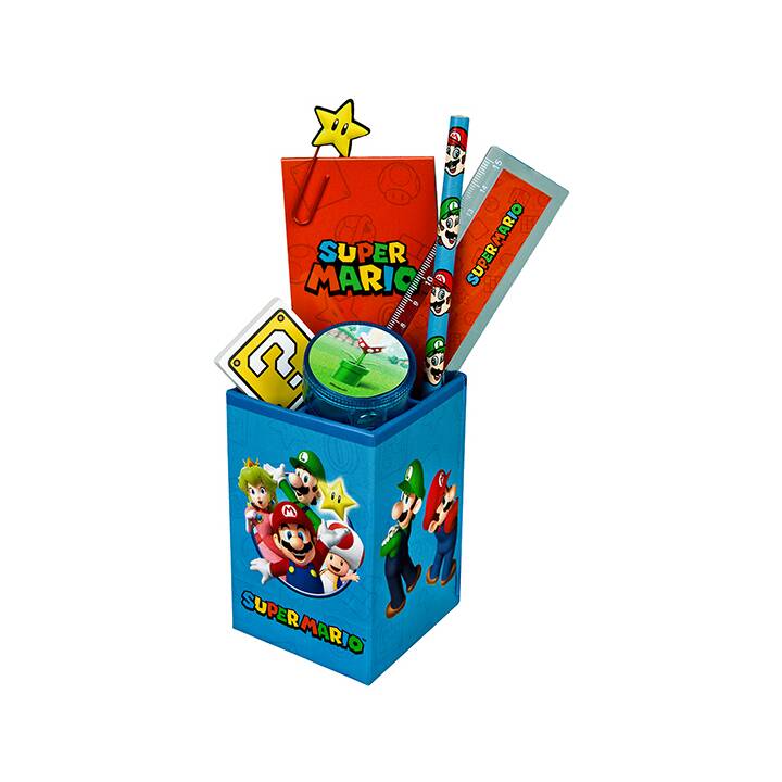 UNDERCOVER Set da scrivania Super Mario (Multicolore)