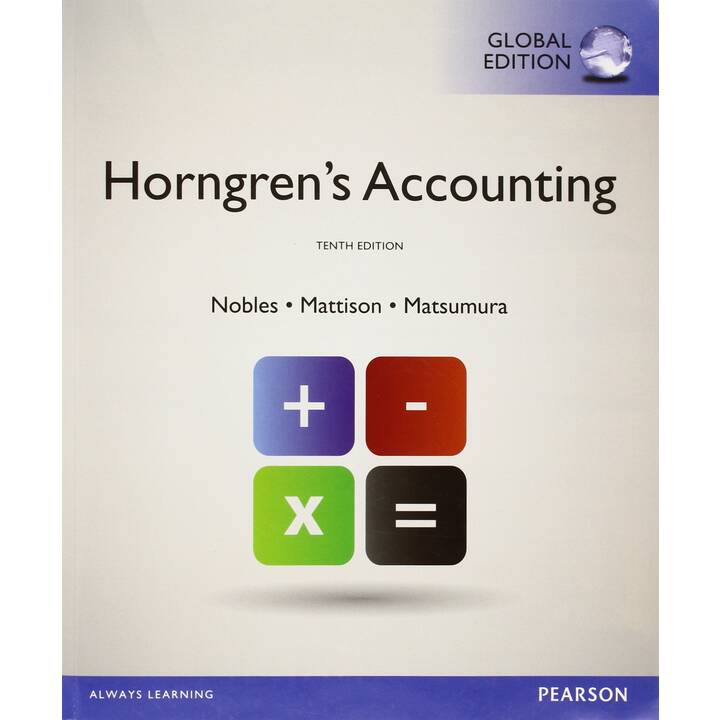 Horngren's Accounting with MyAccountingLab, Global Edition