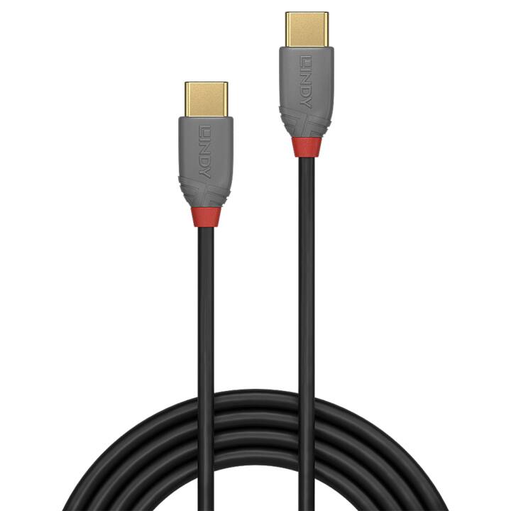 LINDY Câble USB (USB 2.0 Type-C, 3 m)