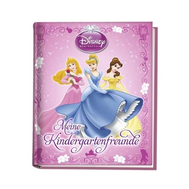 PANINI Libro amicizia Disney Princess (17.7 cm x 1.5 cm x 21.5 cm, Multicolore)