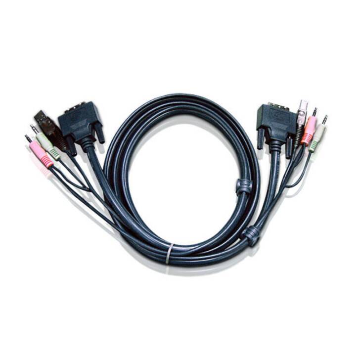 ATEN TECHNOLOGY Câble pour commutateur KVM 2L-7D02UD