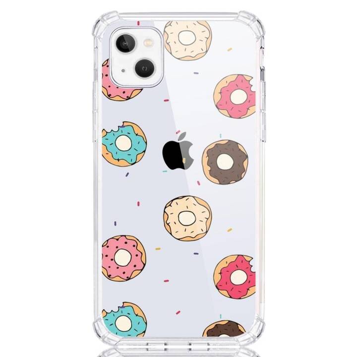EG Backcover (iPhone 15 Plus, Donut, Transparent)