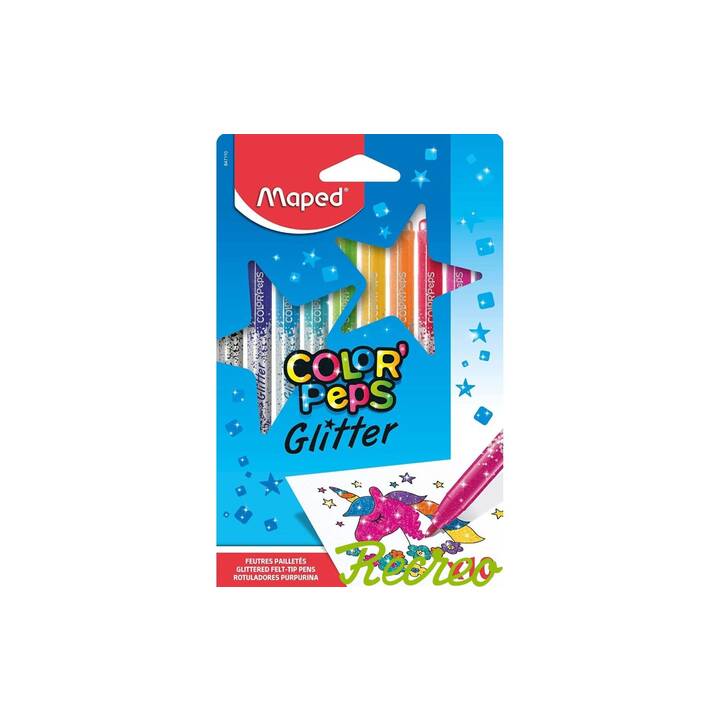 MAPED Crayon feutre (Multicolore, 10 pièce)